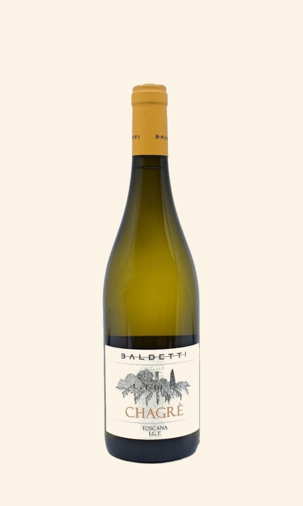 Chagrè 2021 Chagrè 2022 Bio Weisswein aus Toskana kaufen Biowein Toskana Weisswein chardonnay Toskana Toscana Baldetti Biowein kaufen biologische weissweine italien