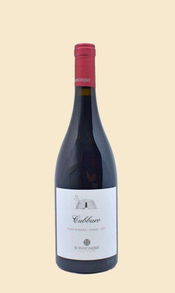 cubburo 2021 nero d'avola syrah sicilia riserva