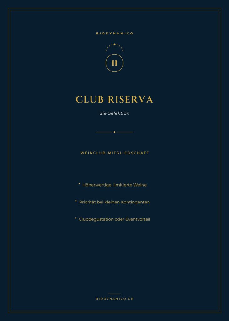 Club Riserva Weinclub-Mitgliedschaft – Zertifikat